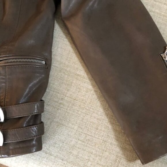 ALLSAINTS Men's YUKU leather biker jacket, Small - Picture 14 of 14